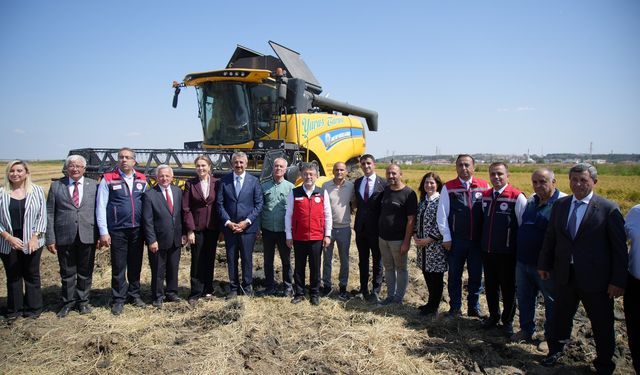 Bakan Yumaklı: 2025 Çeltik Üretimini 988 bin ton Bekliyoruz