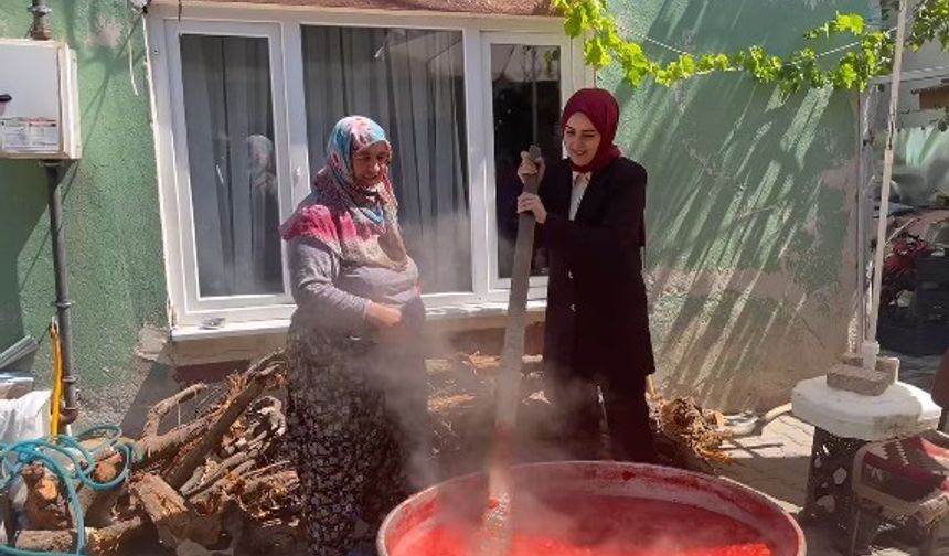 Bilecik’te salça sezonu başladı