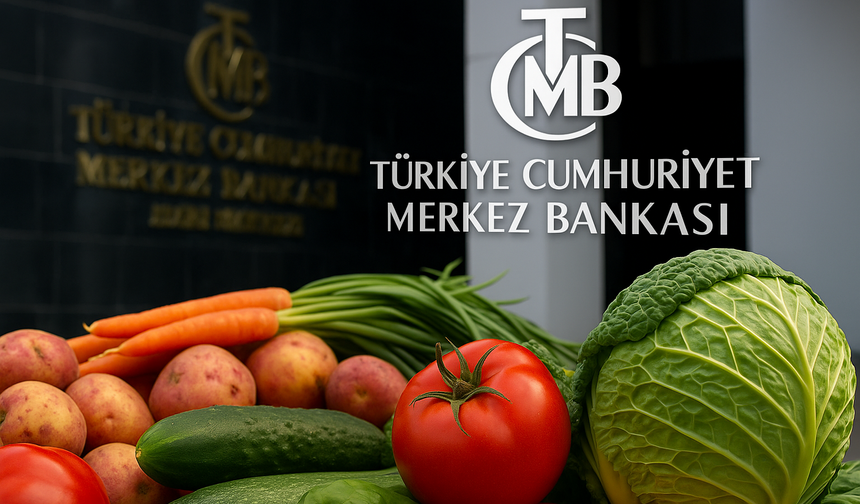 TCMB: Ağustos Ayında Enflasyonu Gıda Fiyatları  Belirledi