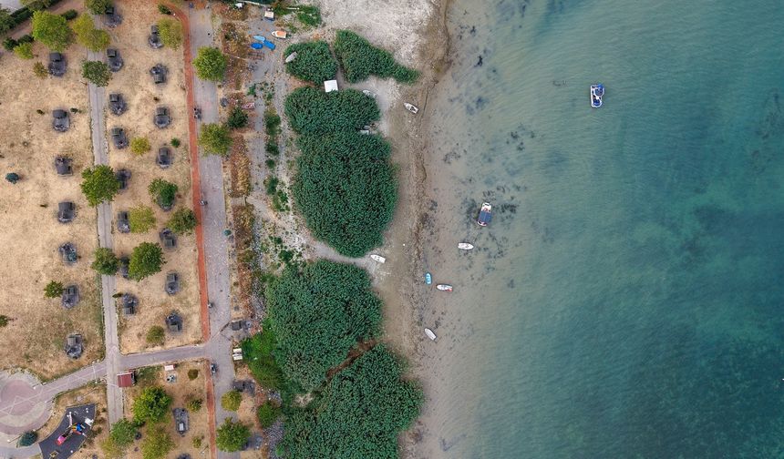 Sapanca Gölü’nde tarihi kuraklık alarmı