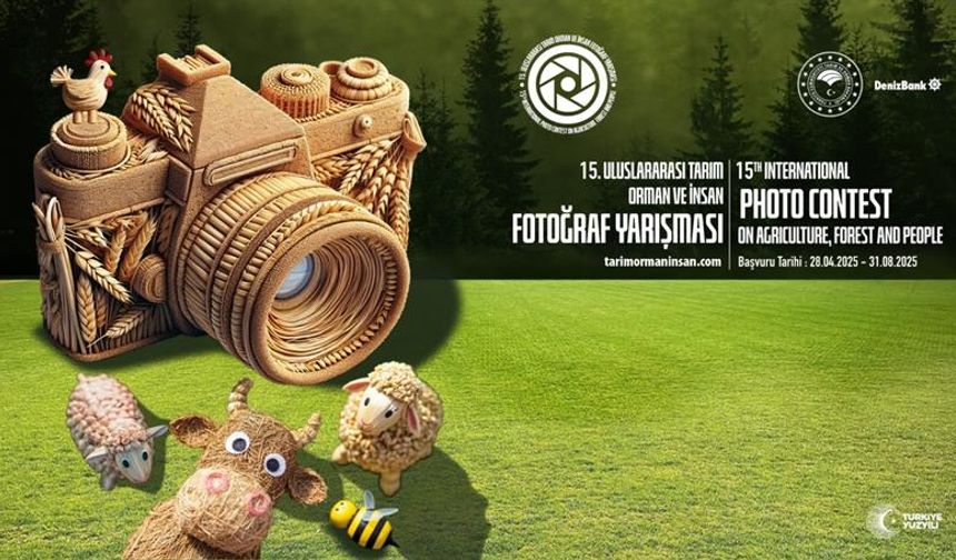 15. Tarım Orman ve İnsan Fotoğraf Yarışması Sonuçlandı