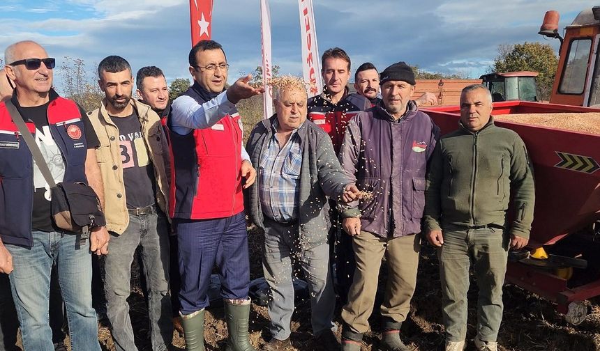 BİGA'DA ISLAH PROJESİYLE 845 DEKAR MERA YENİDEN CANLANDI