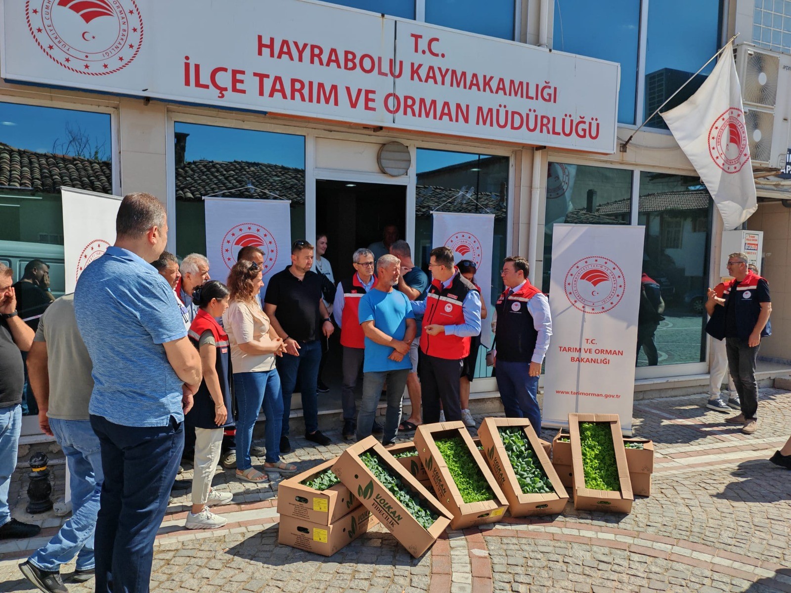 Tekirdağ Hayrabolu Kışlık Sebze Dağıtımı