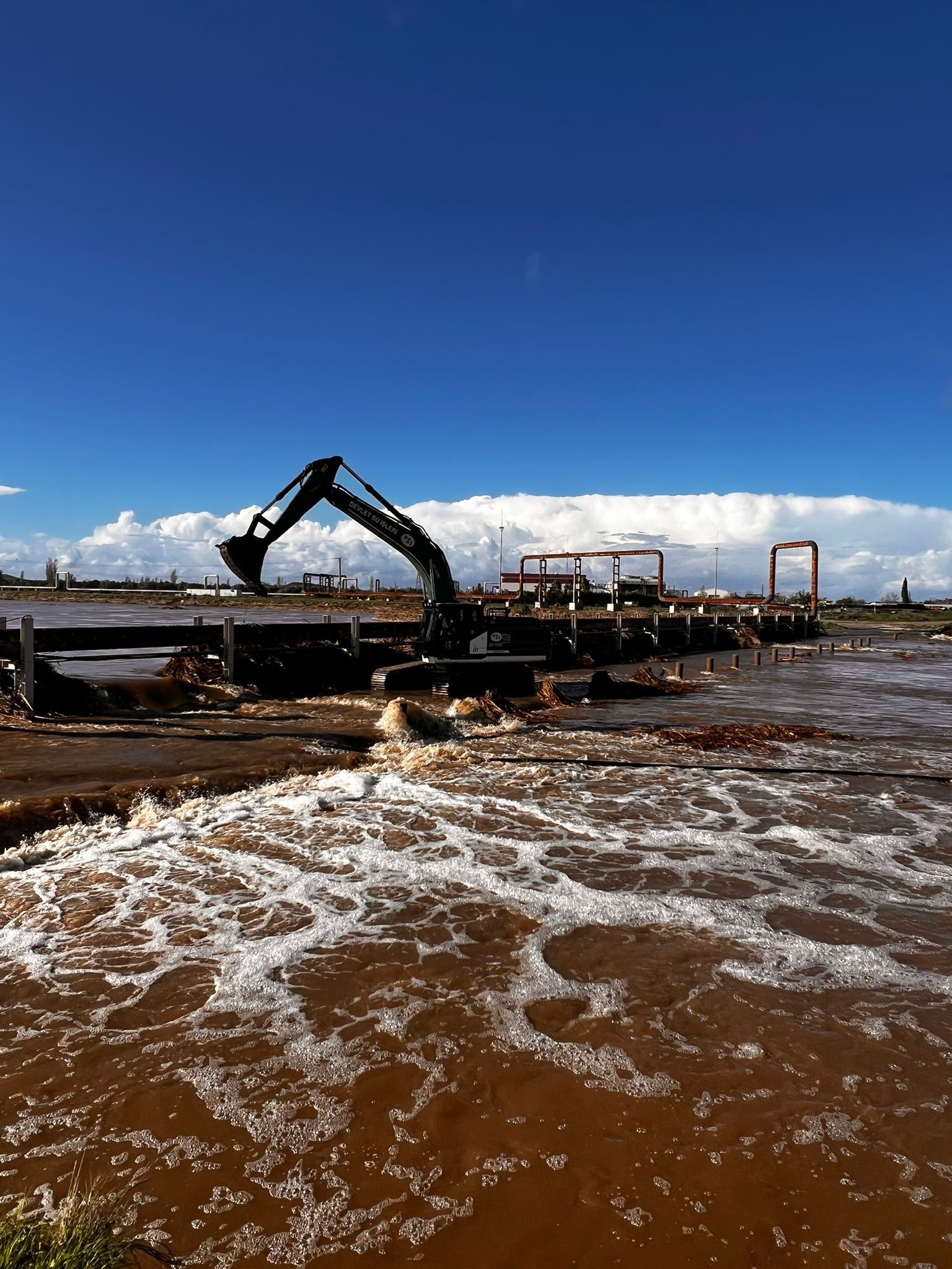 Ayvacık Çayı Taştı Haberi (1)