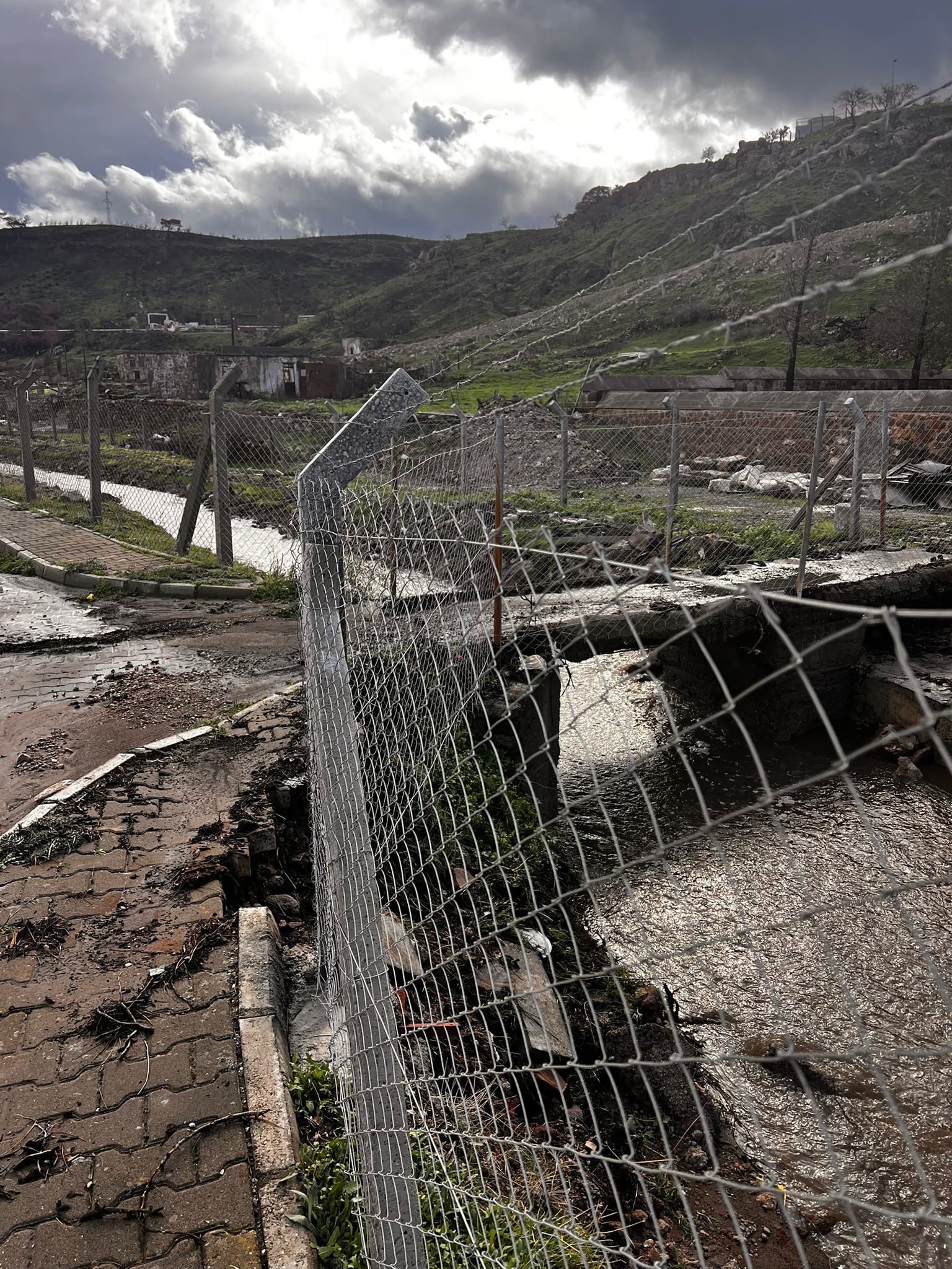 Ayvacık Çayı Taştı Haberi (3)